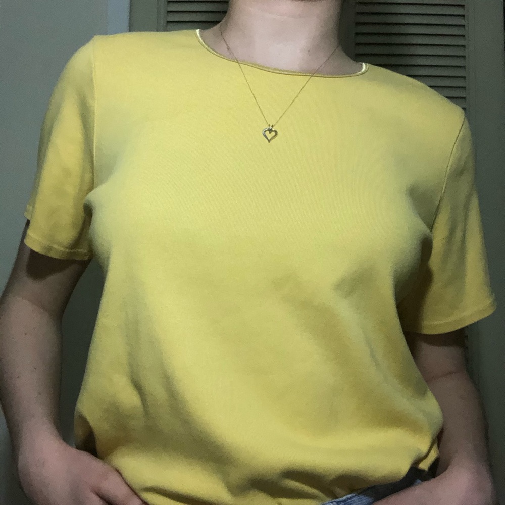 Yellow Tee - Picture 2 of 3